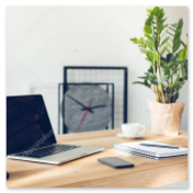 Çağdaş ofis iç mekân ve mobilya yerleşimi
